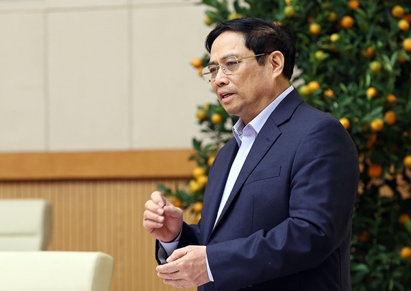 Thủ tướng Phạm Minh Chính Tổ chức hiệu quả chiến dịch tiêm chủng vắc xin thần tốc mùa Xuân 2022